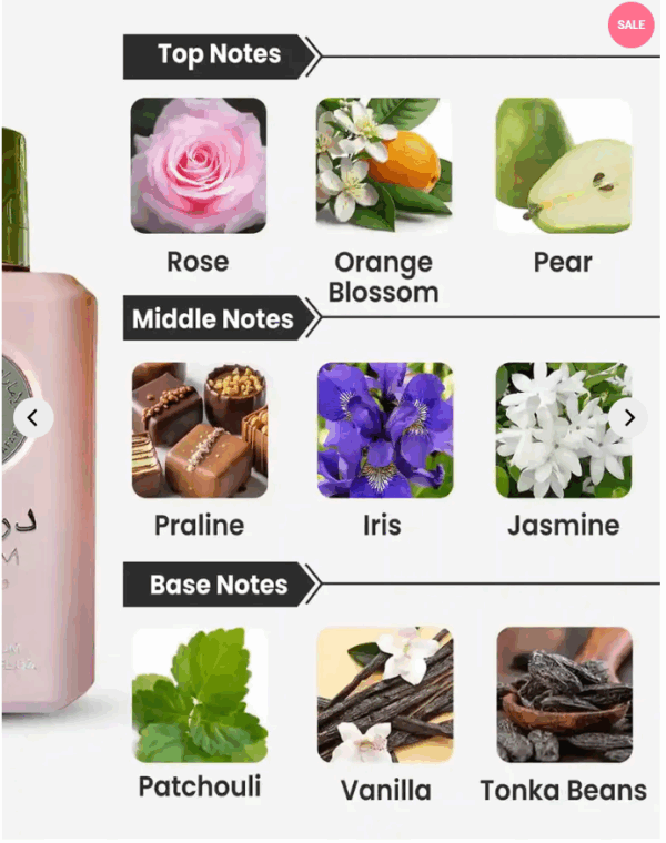 Ard Al Zaafaran Dirham Wardi 100ml Spray - Image 3
