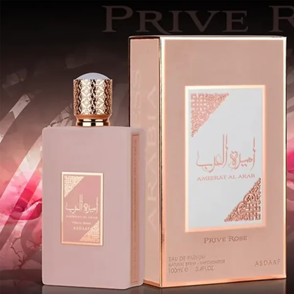 Asdaaf Ameerat Al Arab Prive Rose 100ml Spray - Image 4